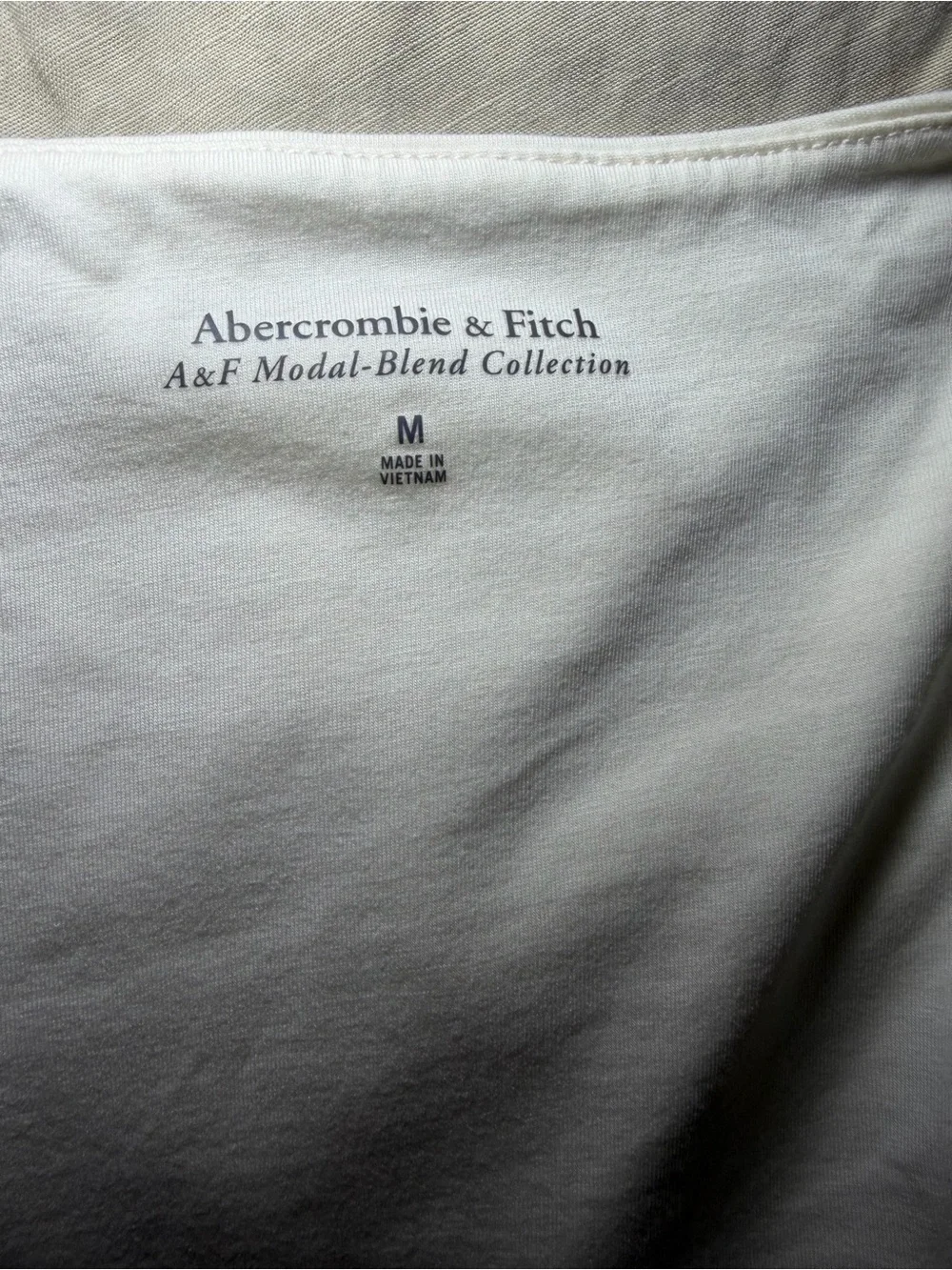 Abercrombie & Fitch Ava Cream Knit Maxi Side Ruching & Slit Medium